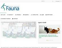 Tablet Screenshot of fauna-ks.com